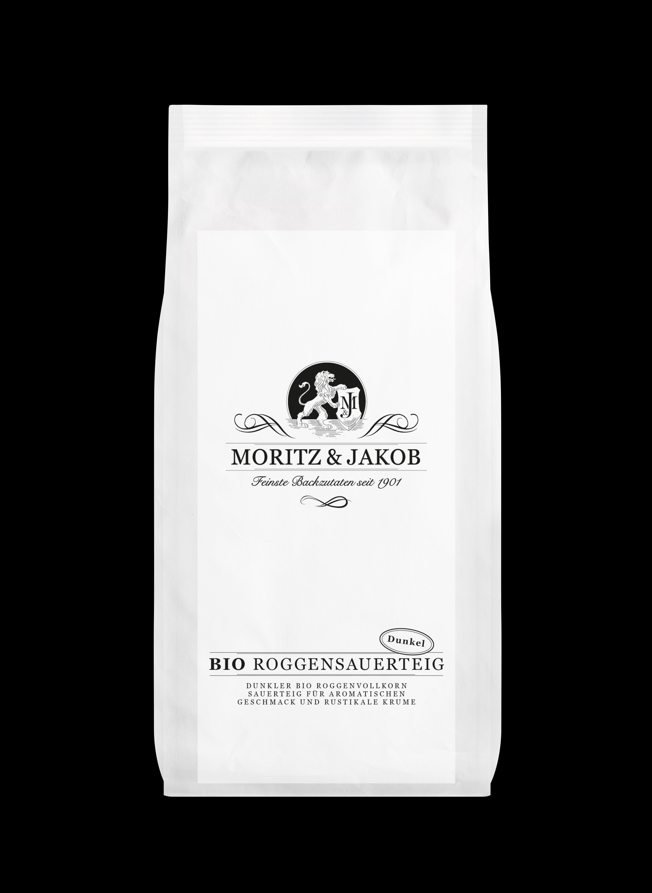 Moritz & Jakob BIO Roggensauerteig getrocknet dunkel 250 g