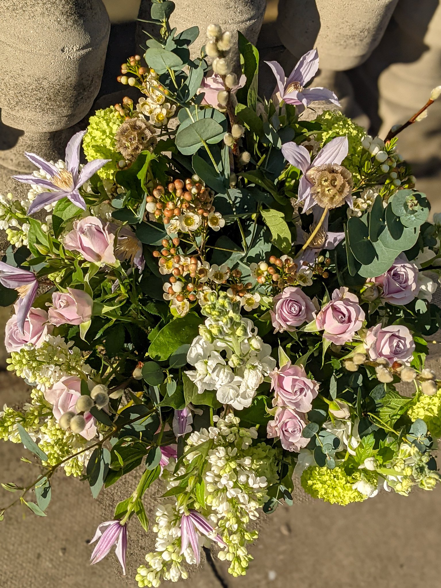 Cottage Garden Handtied Bouquet