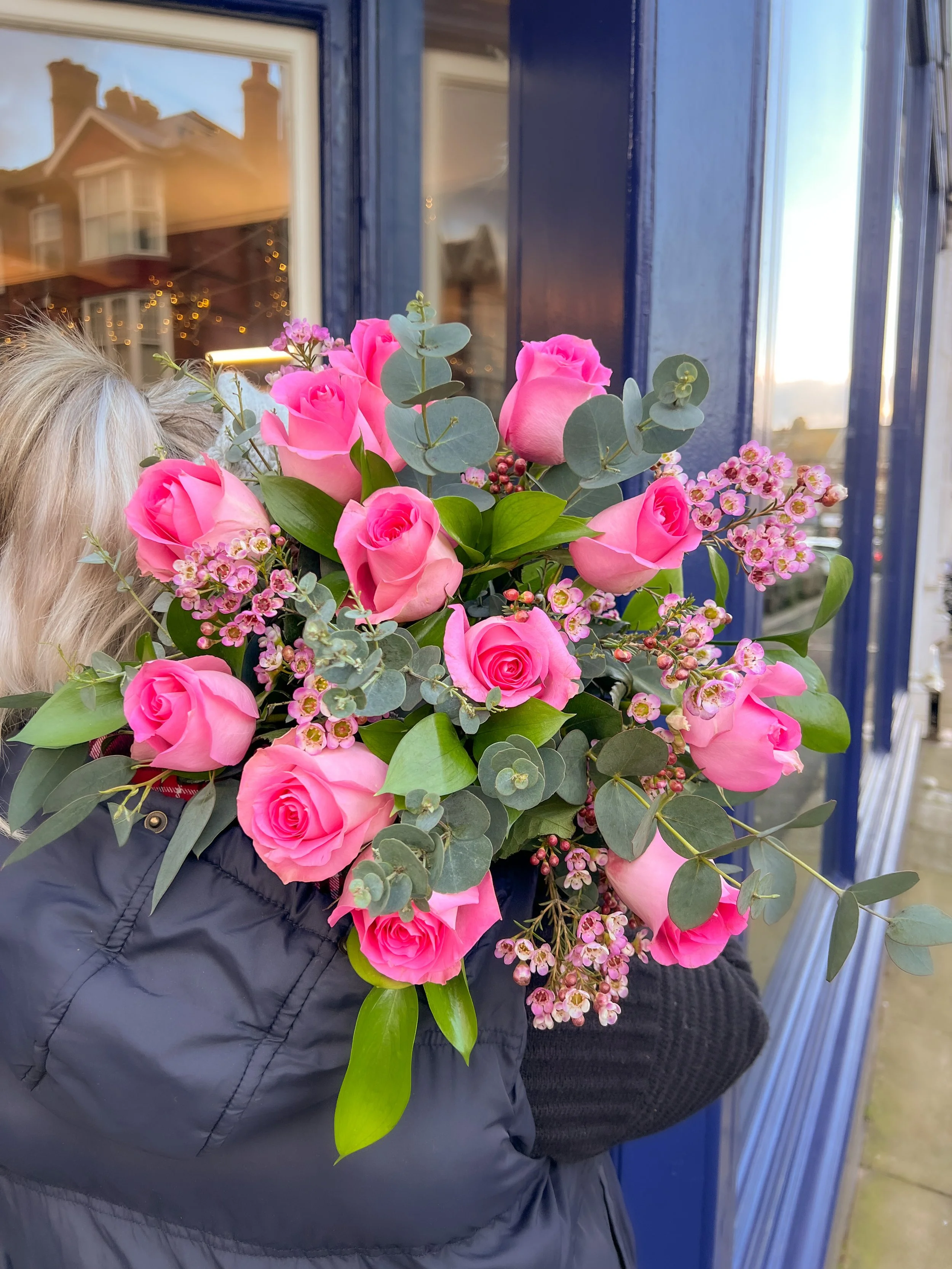 Luxury Pink Rose Bouquet