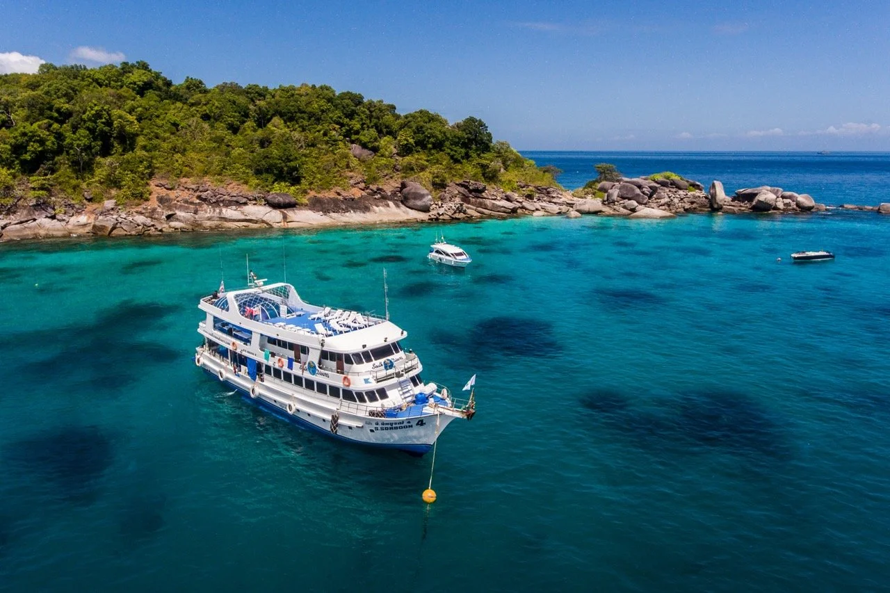 2 days/1 night or 3 days/2 nights Thailand liveaboard