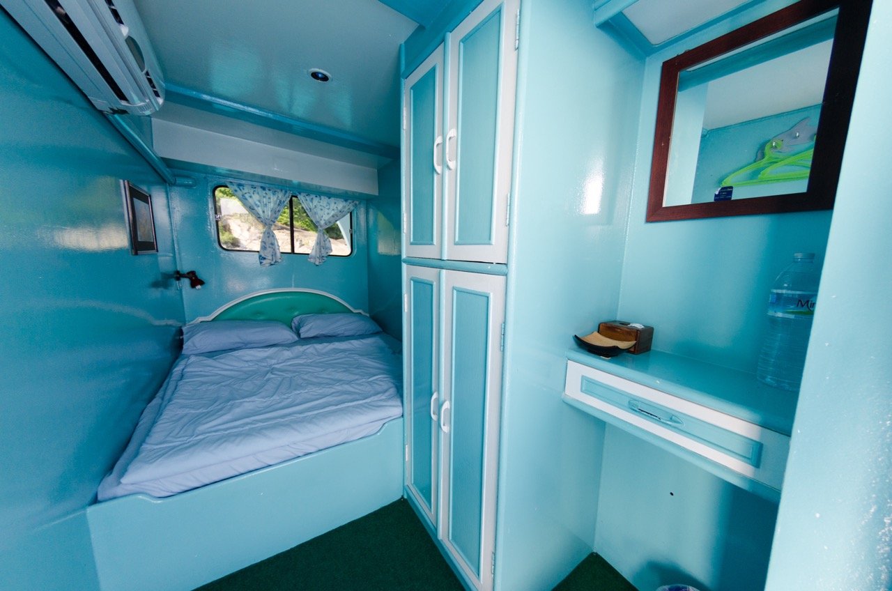 Double Bed Upper Deck Cabin