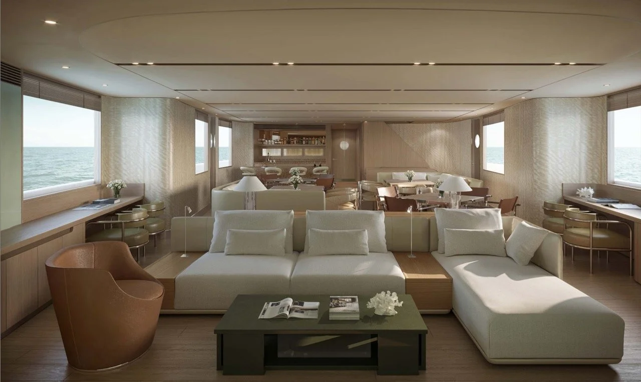 Premier Andaman Sea liveaboard saloon