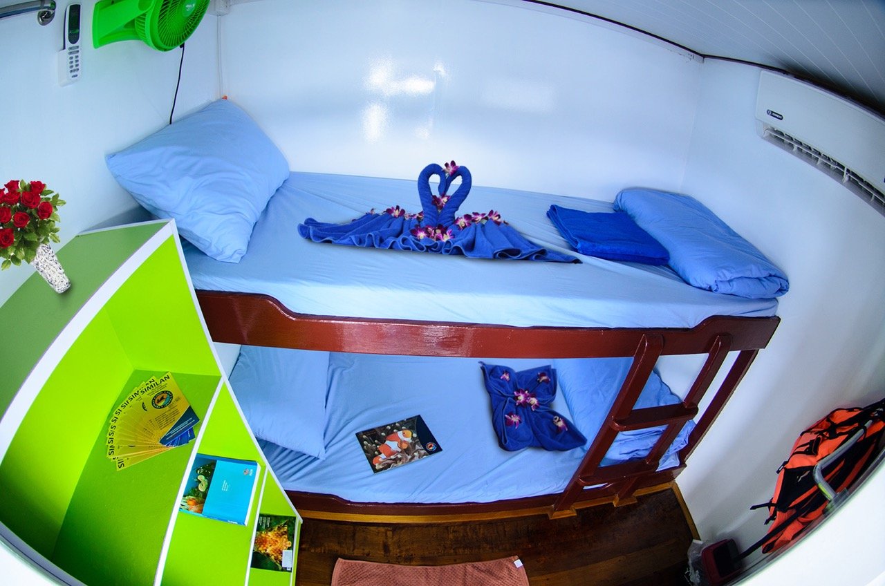 Twin Bed Non Ensuite Cabin