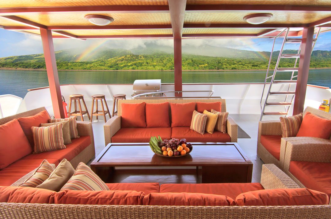 Luxury Indonesia liveaboard main deck