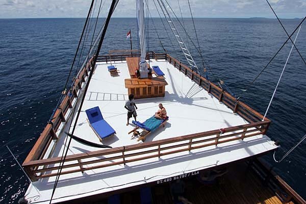 Quality Indonesia liveaboard sun deck