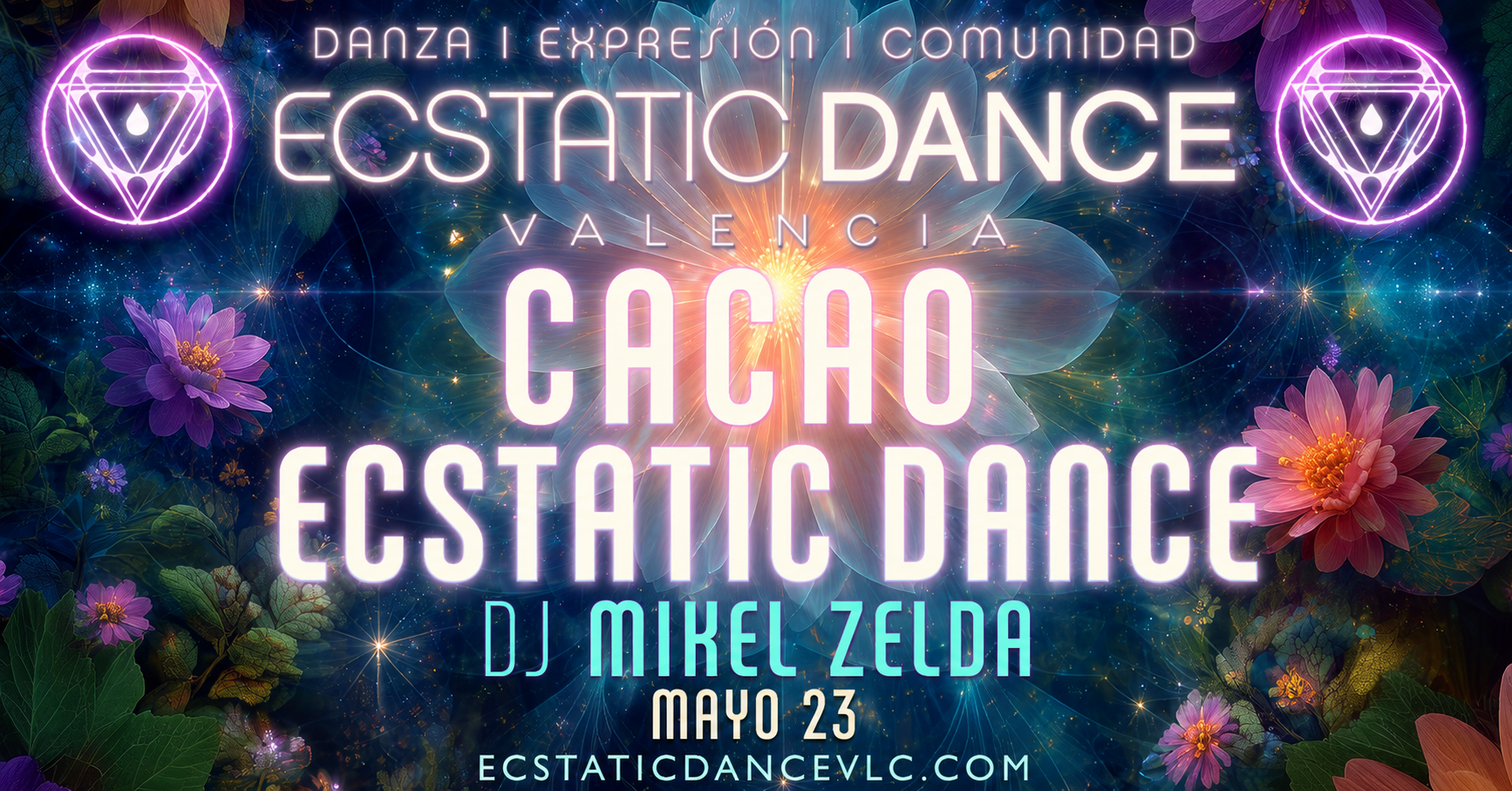 CACAO · ECSTATIC DANCE · MIKEL ZELDA DJ