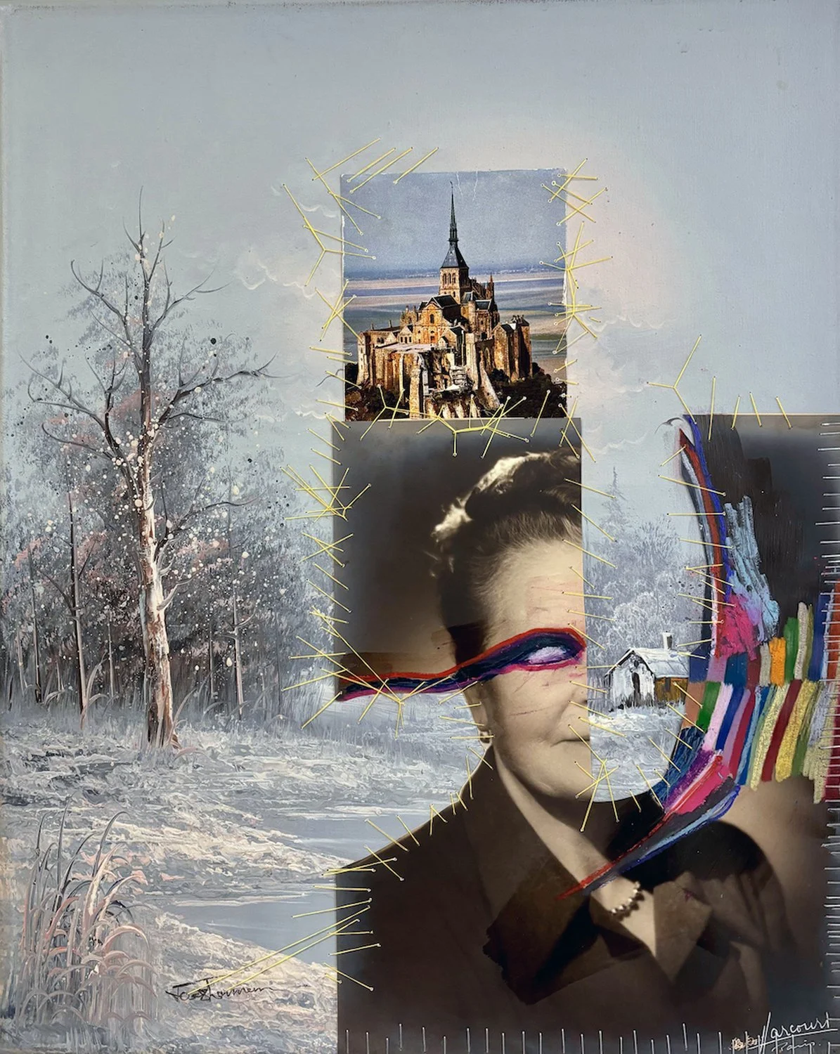 michèle, 50X40cm, 2023