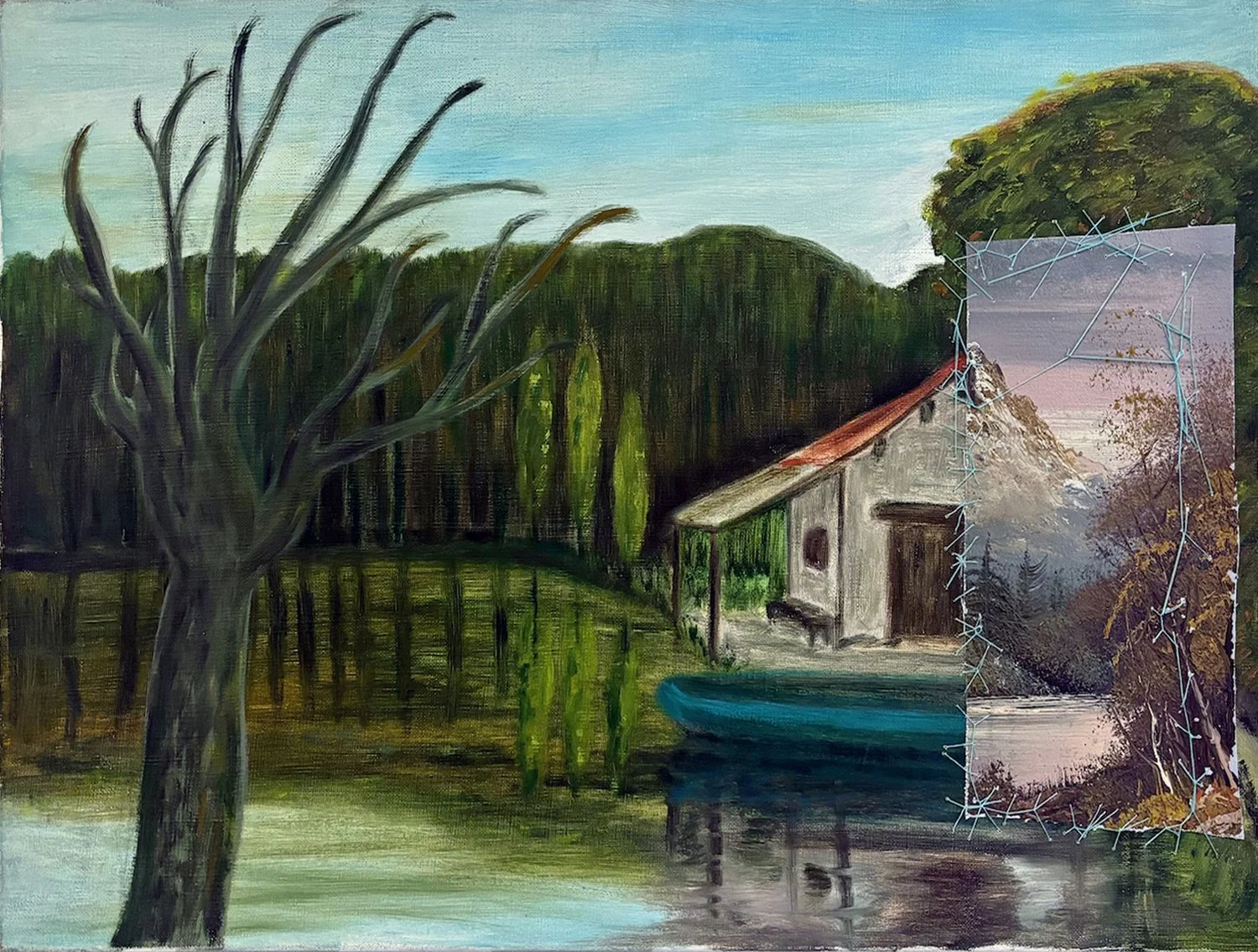 blue boat 38X55 cm.jpg