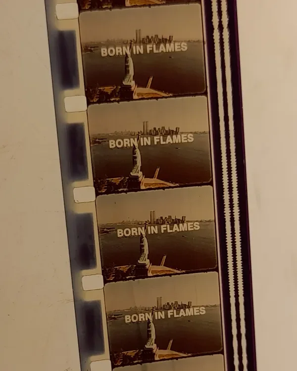 Reel Steel: Born in Flames (1983) – 16mm film screening