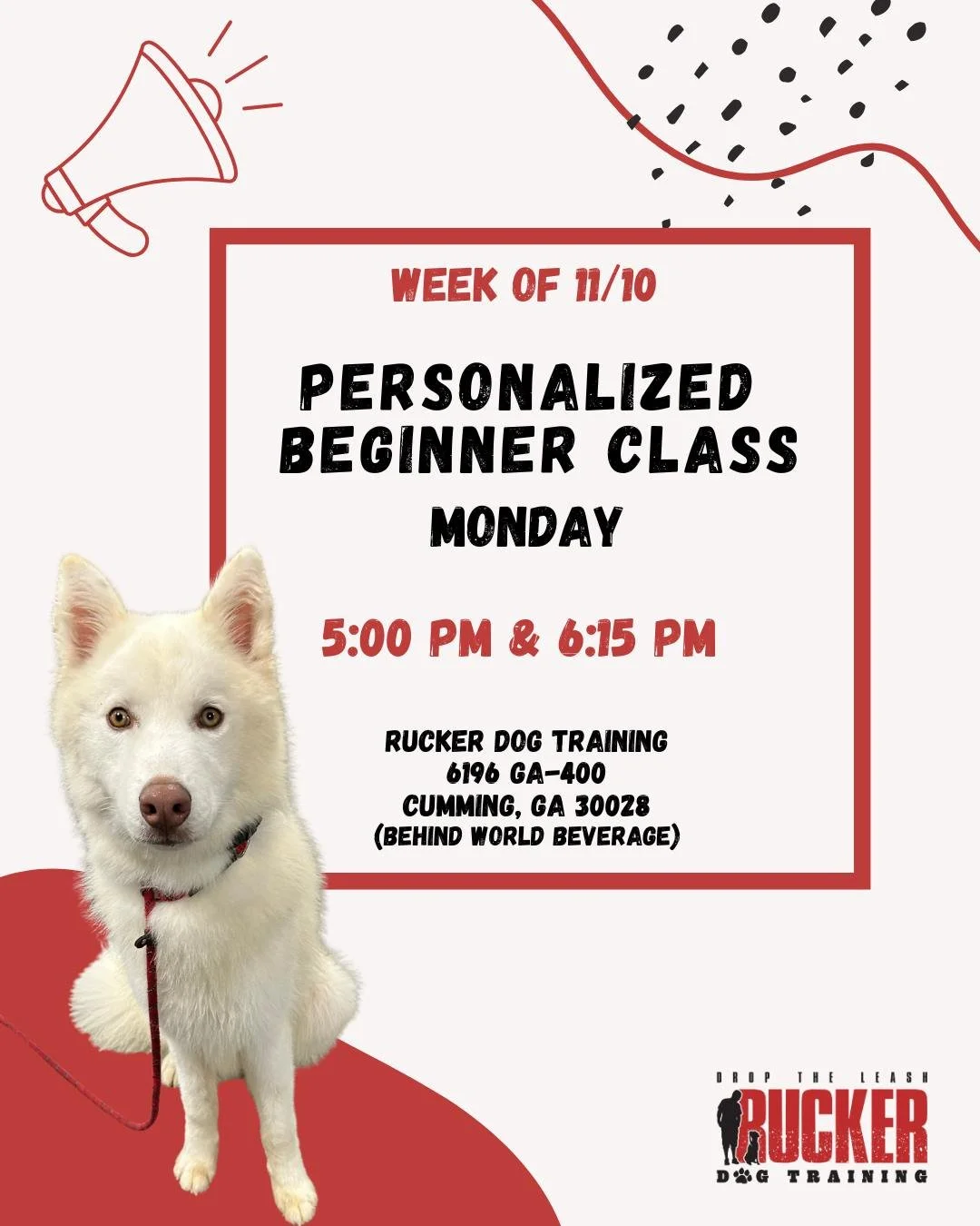 Monday Personalized Beginner (Cumming)

New round starts this week! 🎉

We&rsquo;re excited to welcome our new Personalized Beginner teams as they kick off Week 1. Can&rsquo;t wait to see everyone start building focus, confidence, and communication i