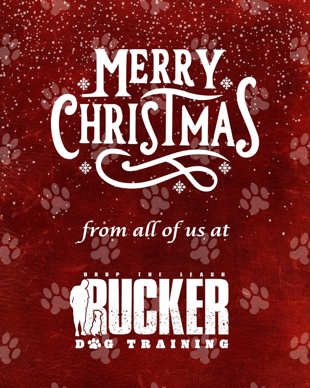 Merry Christmas from all of us at Rucker Dog Training 🎄🐾

We are incredibly thankful for the trust you place in us, the dogs we get to work with, and the amazing community that continues to support what we do. This year has been filled with growth,