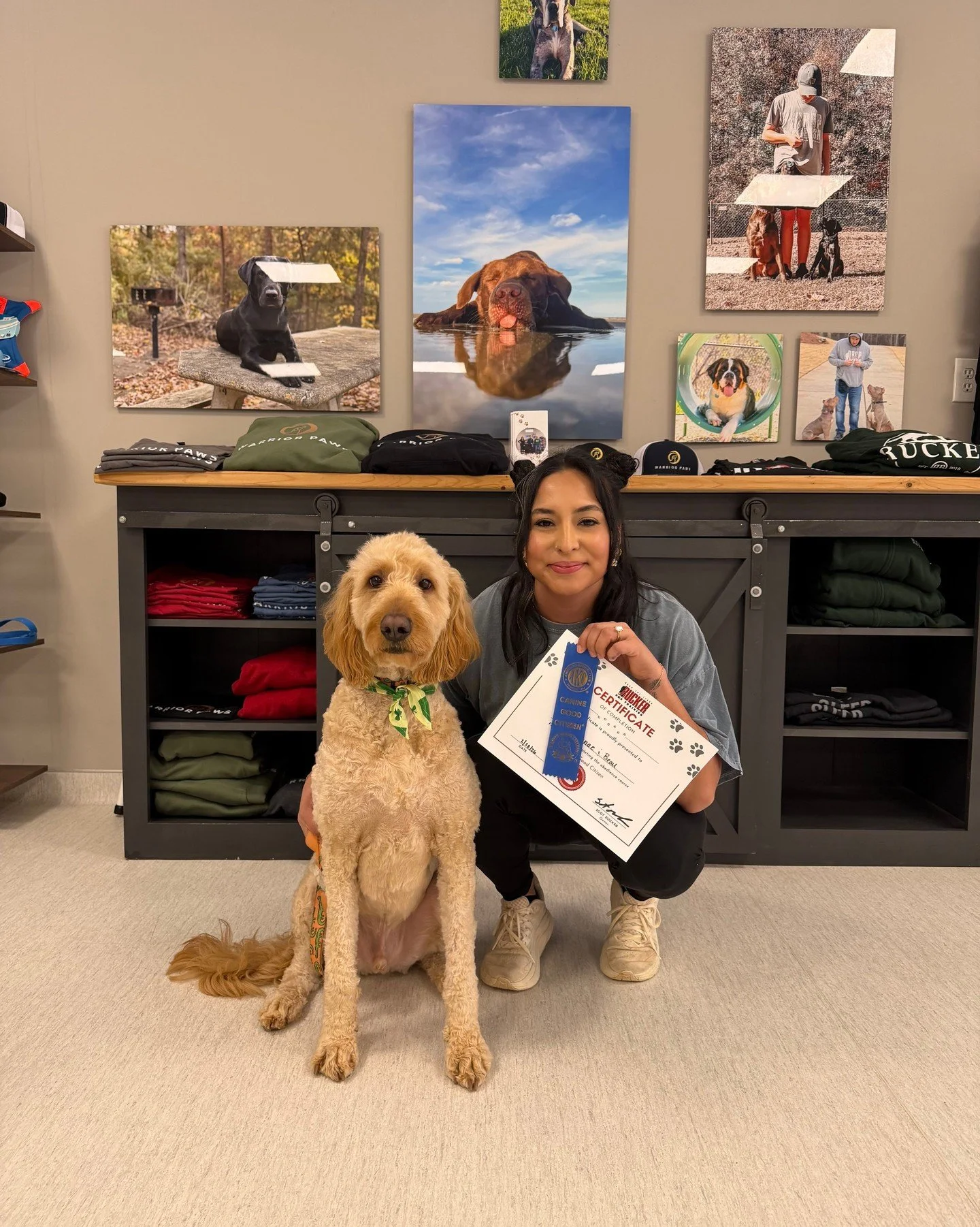 Congrats to the teams from our most recent **Canine Good Citizen class**! 🎓🐾 We&rsquo;re so proud of the hard work and progress these pups and their handlers put in over the past few weeks.

👏 Danae &amp; Beau
👏 Leah &amp; Ripley
👏 Kacey &amp; D