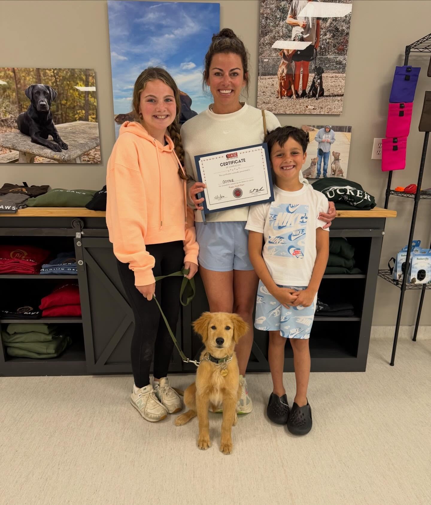 Goose just wrapped up his Puppy Head Start and crushed it! 🐾 He&rsquo;s been putting in the work and building a strong foundation the right way.

This is just the beginning for him&mdash;we&rsquo;ll be seeing Goose again soon for his Board &amp; Tra