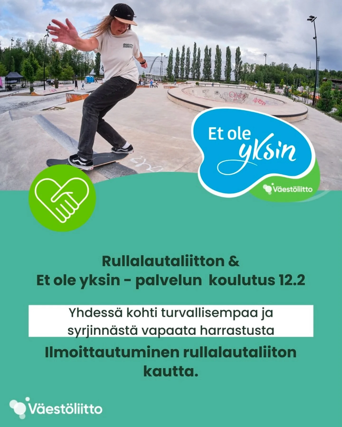 Suomen Rullalautaliito sek&auml; V&auml;est&ouml;liitto j&auml;rjest&auml;v&auml;t yhteisty&ouml;ss&auml; yhdenvertaisuuskoulutuksen 12.2. 

Suomen mestaruuskilpailuiden live-streamin selostus sai osakseen paljon palautetta ja her&auml;tti runsaasti 