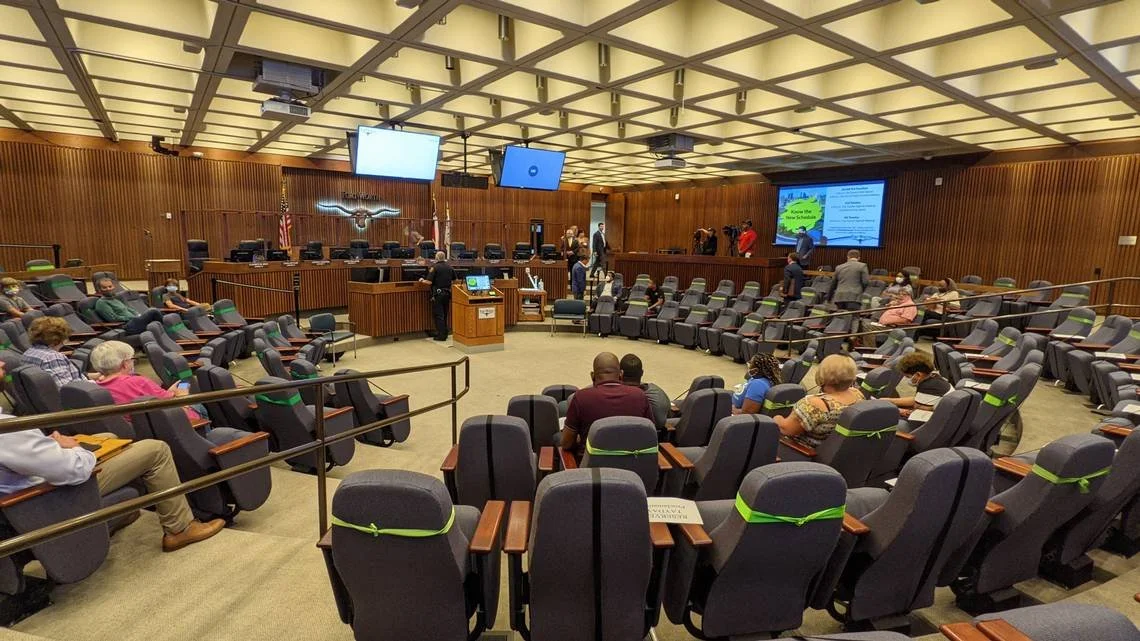city council meeting