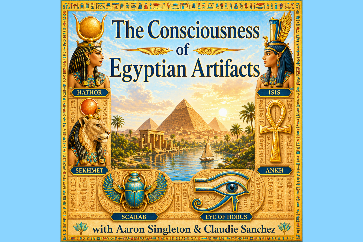 The Consciousness of Egyptian Artifacts