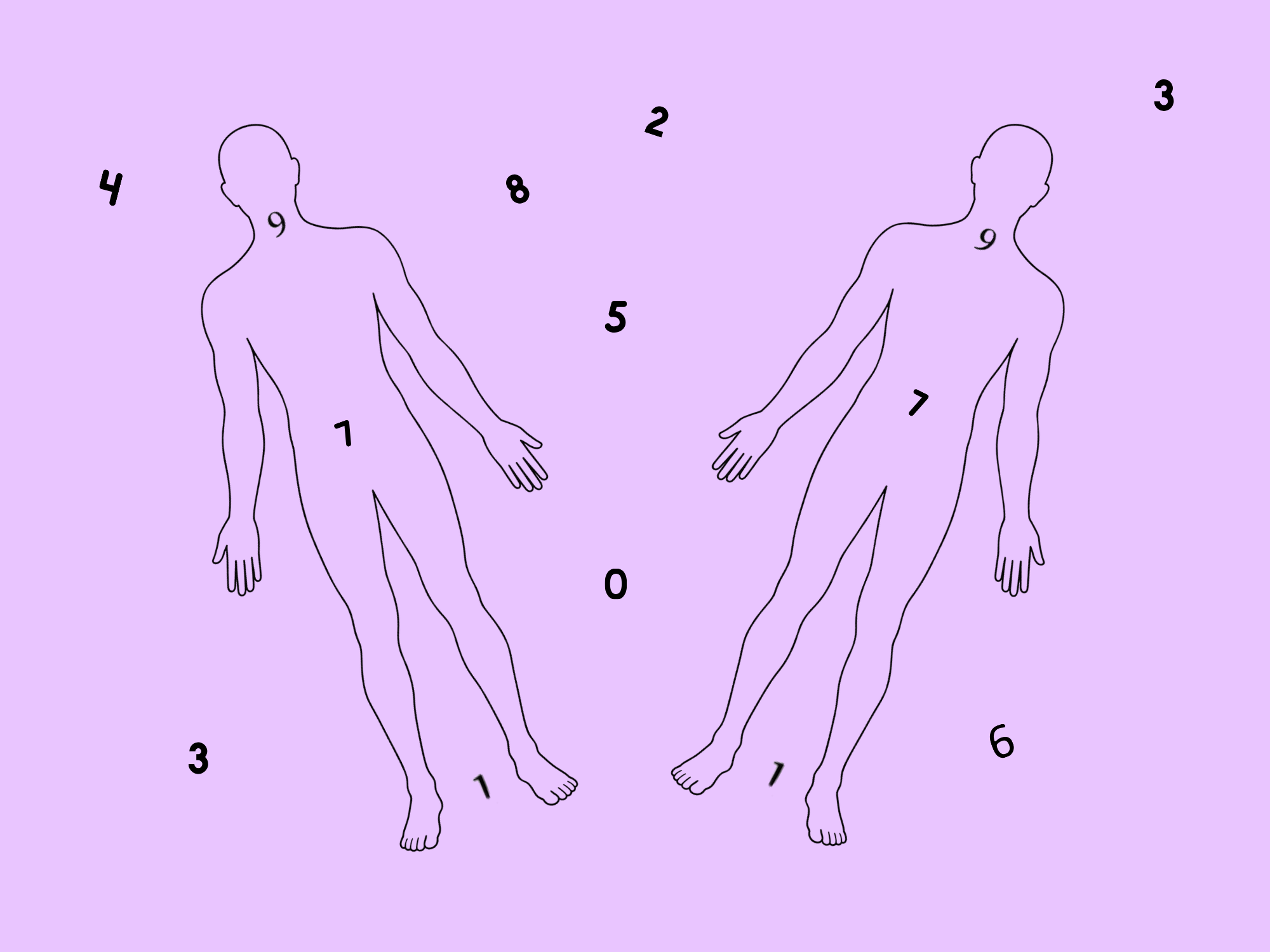 Numbers for Health and Healing on the Body and in the Field