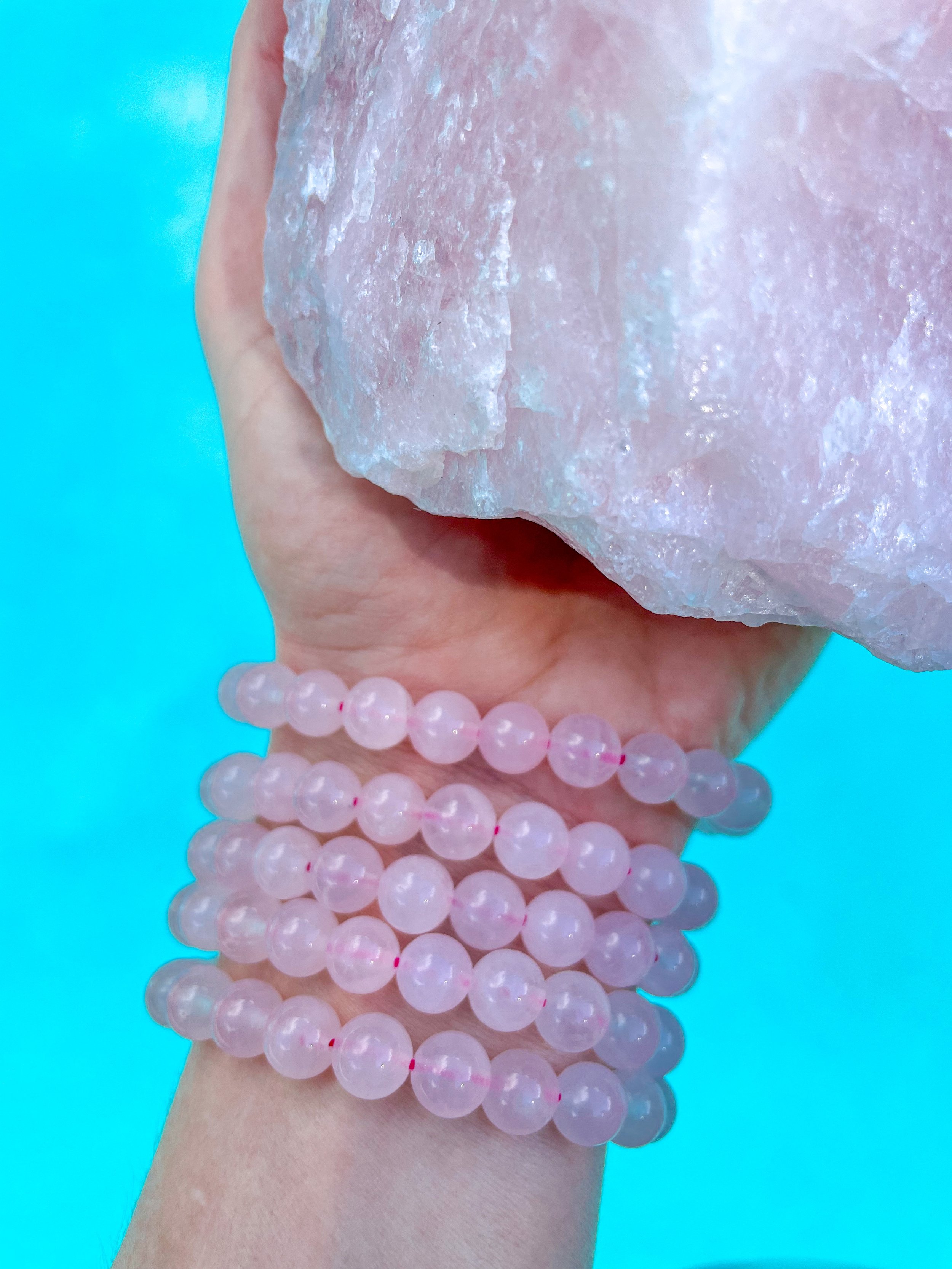 Rose Quartz 8mm Bracelet