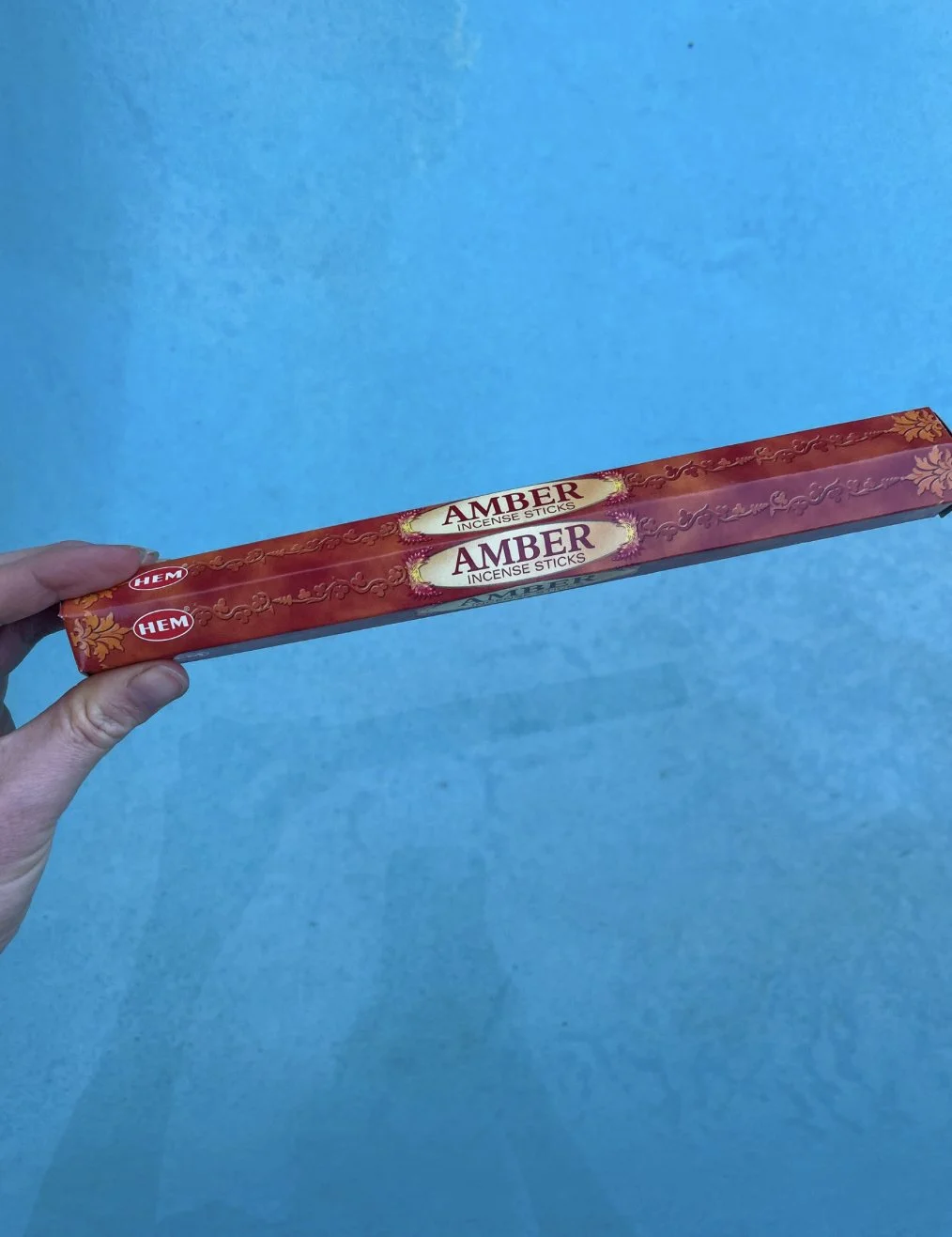 HEM Amber Incense Box
