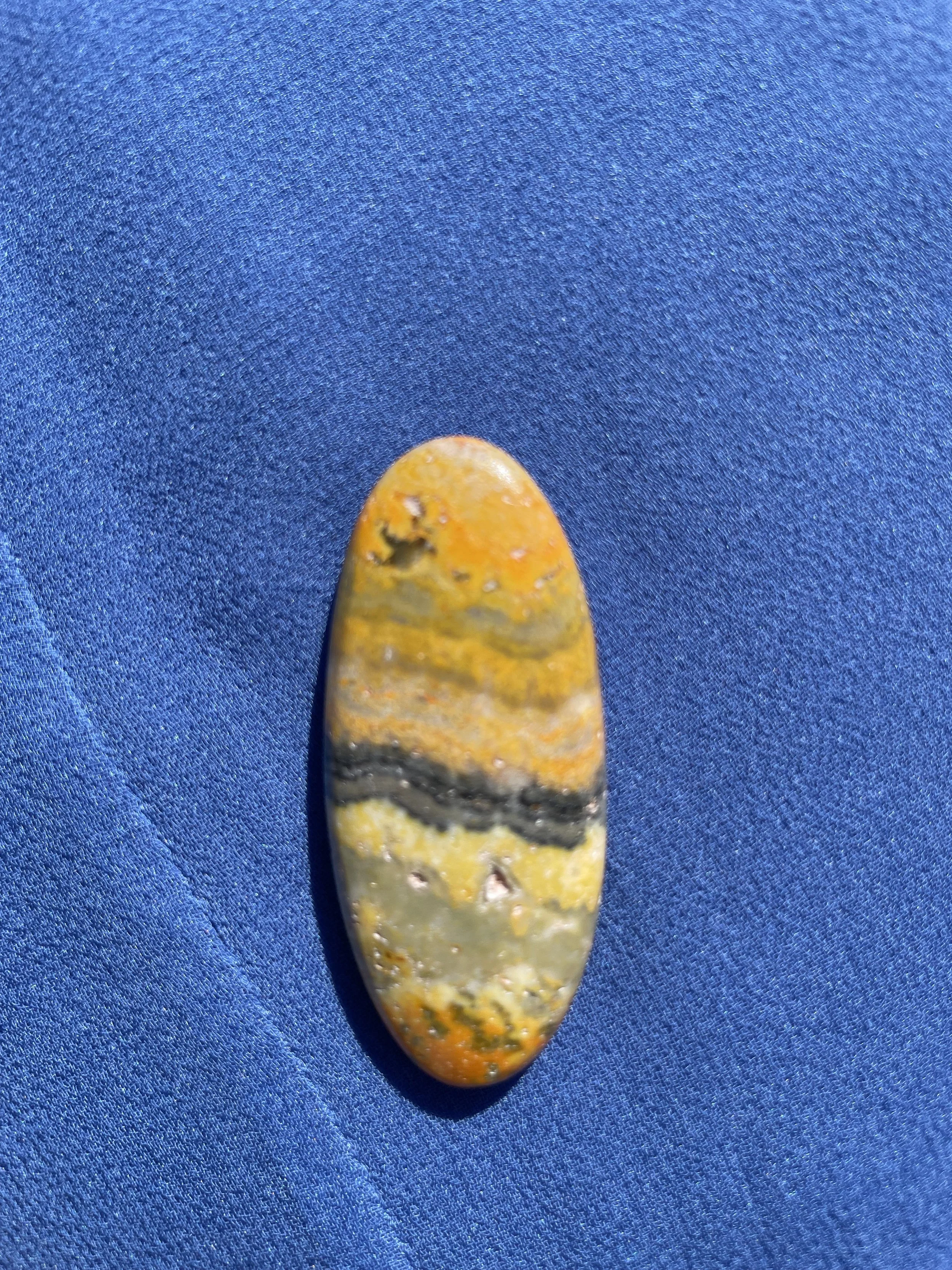 Bumblebee Jasper .925 Custom Silver Ring