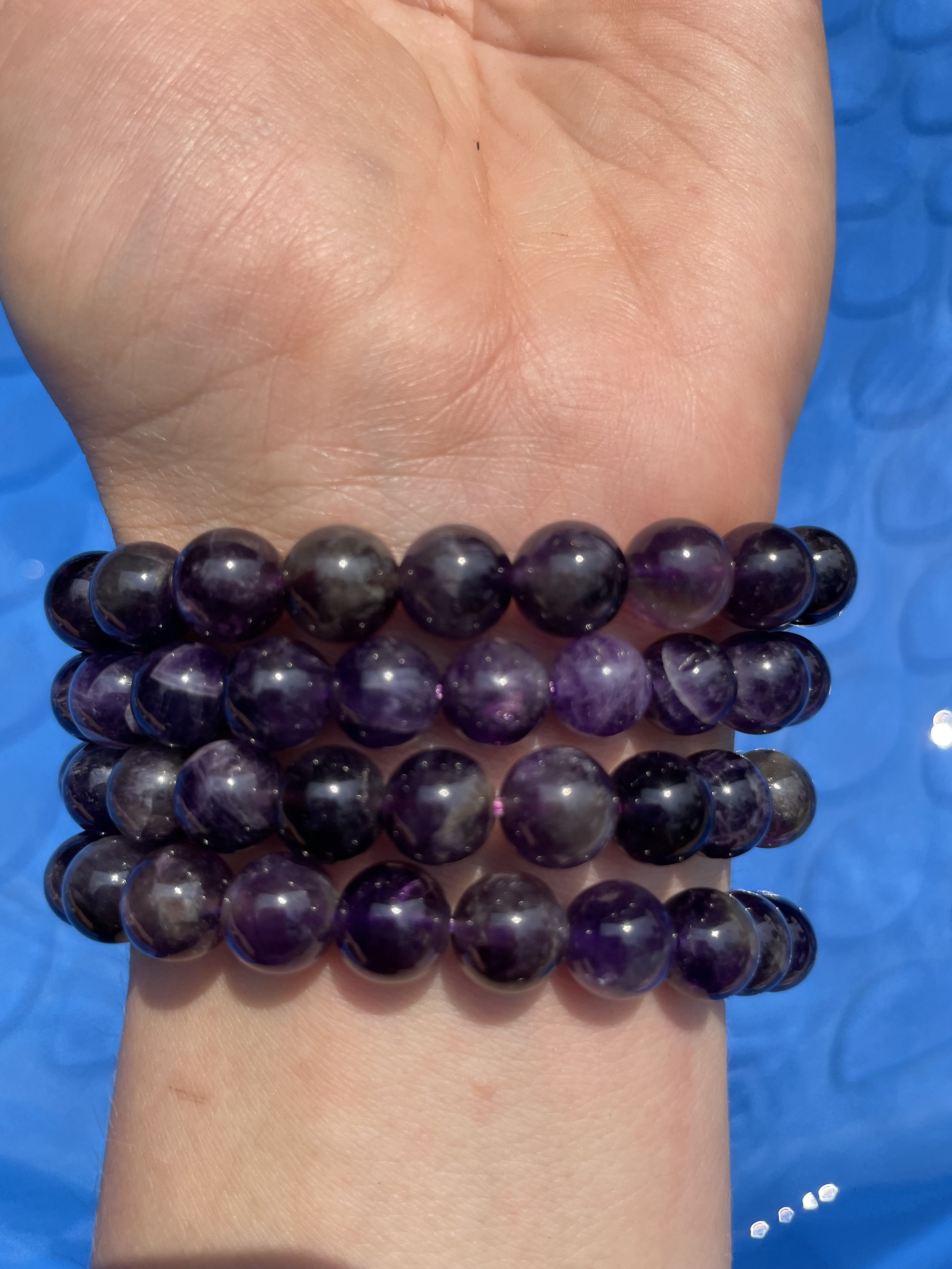 Amethyst 8mm Bracelet