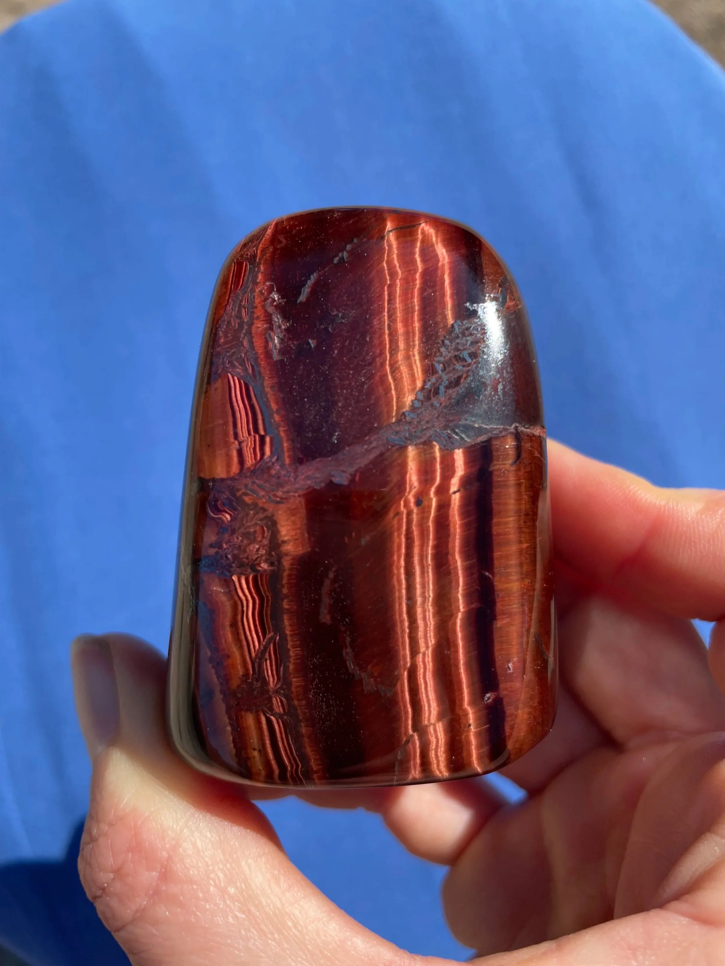 Red Tigers Eye Free Form A