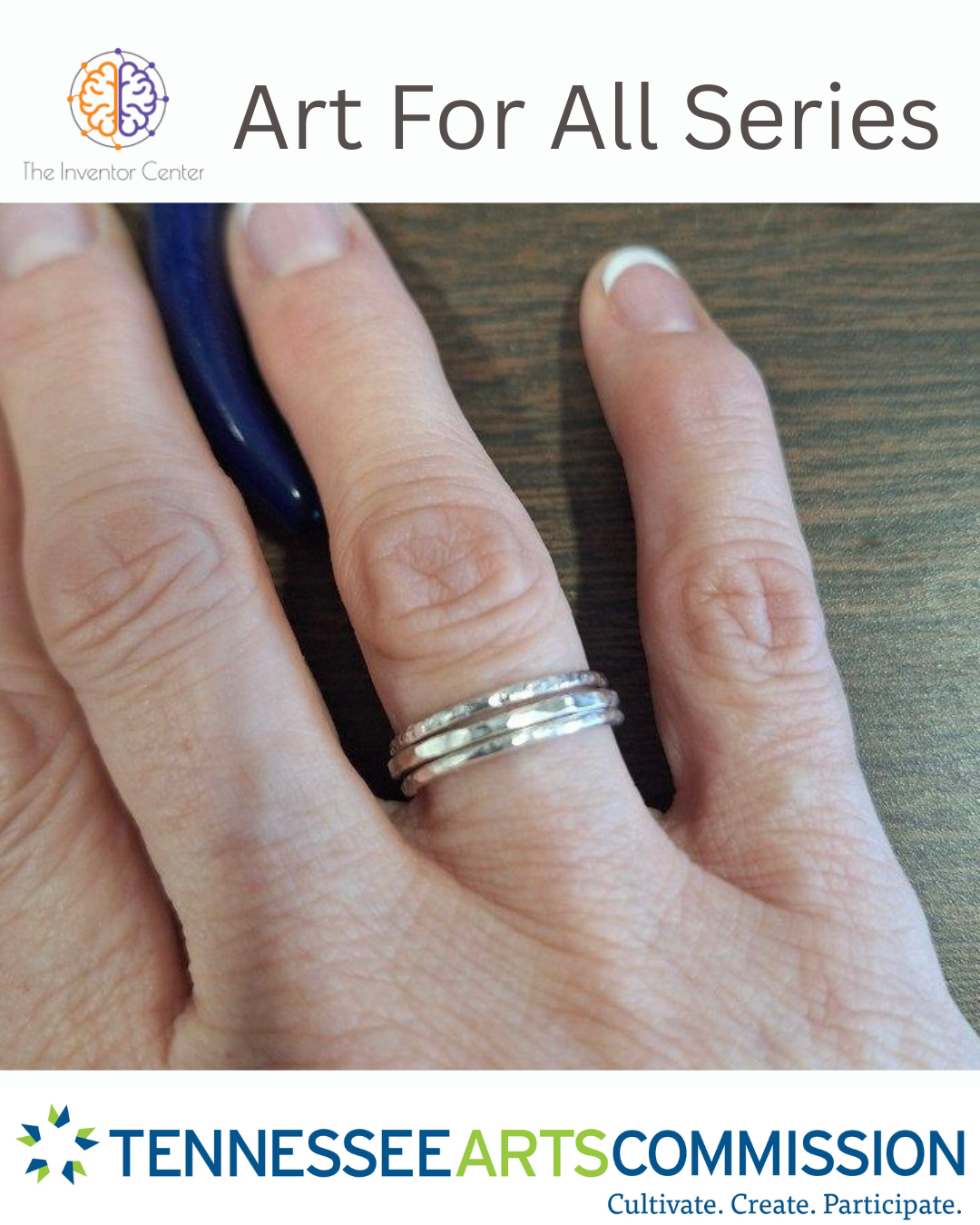 Textured Stacking Ring Workshop (Art for All Series)