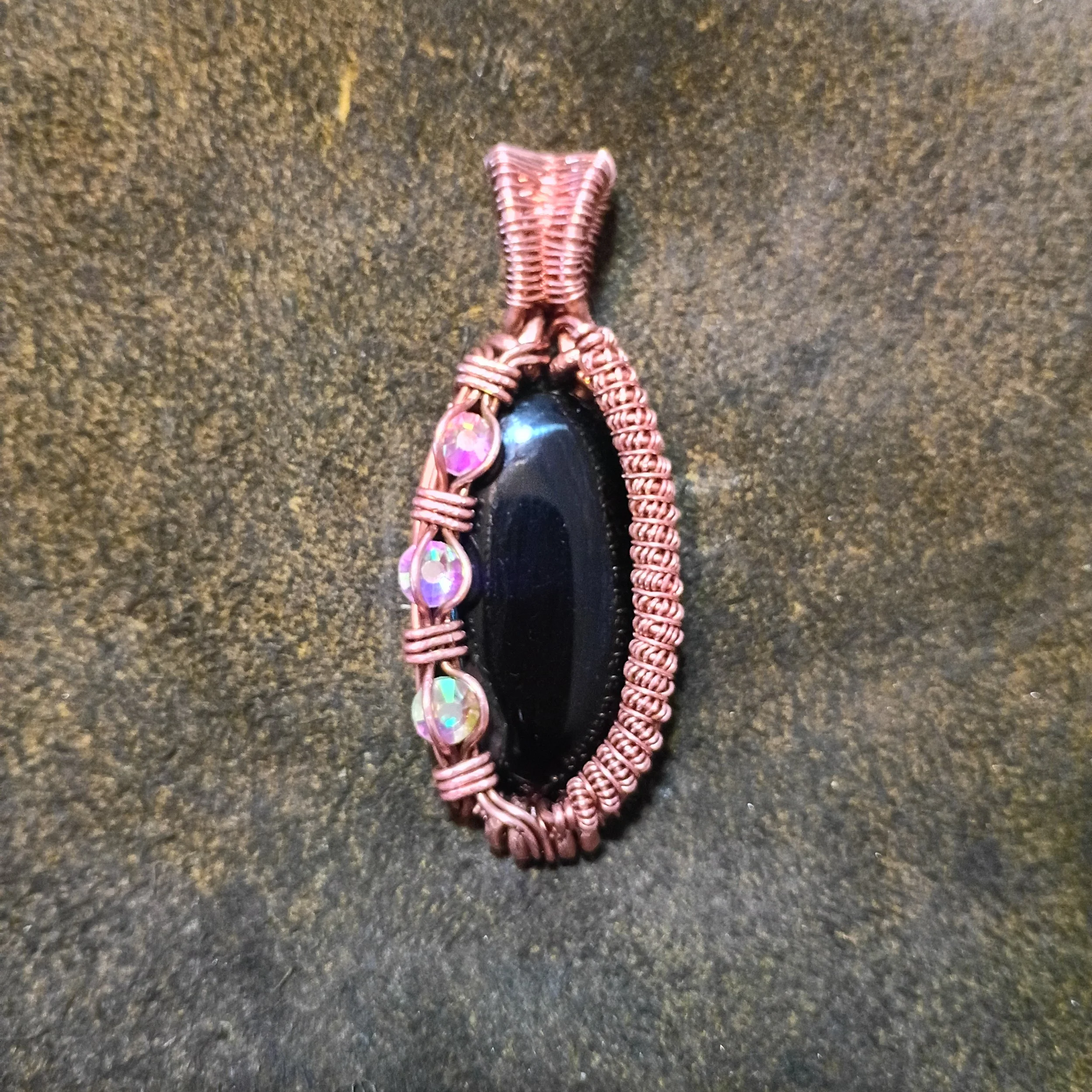 Advanced Wire Wrapped Gemstone Pendant