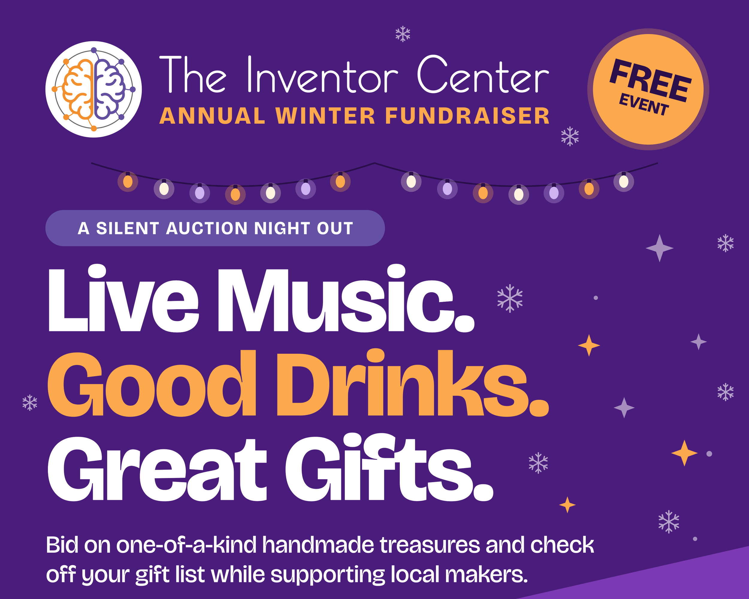 Annual Winter Fundraiser: A Silent Auction Night Out