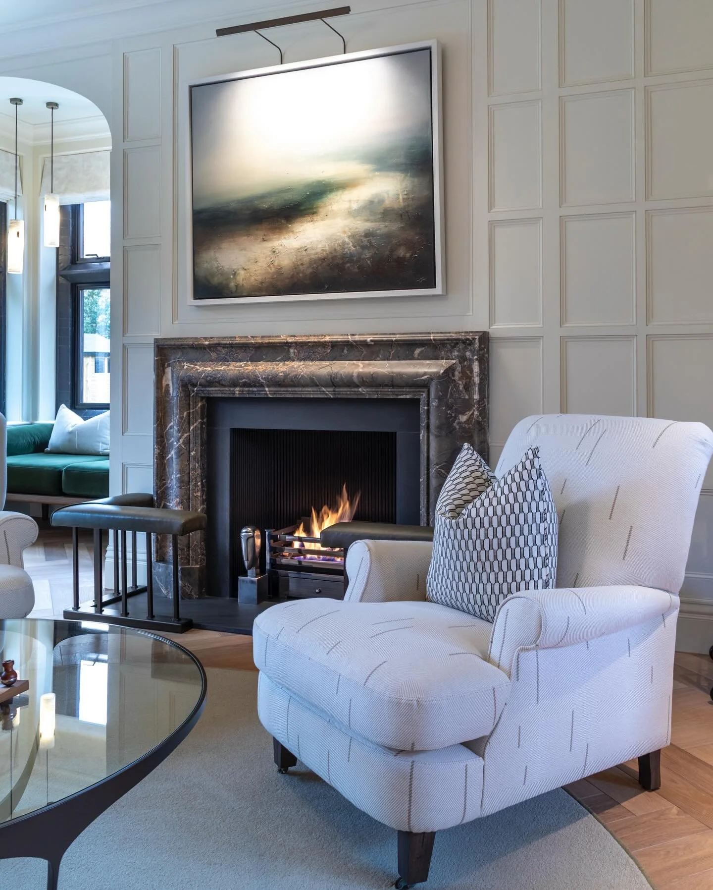 ✨ Project Reveal ✨
The images from our latest project photoshoot are now live on our website.
This full refurbishment of a grand Edwardian home reimagines classic architecture through a contemporary lens &mdash; blending bespoke panelling, bold joine