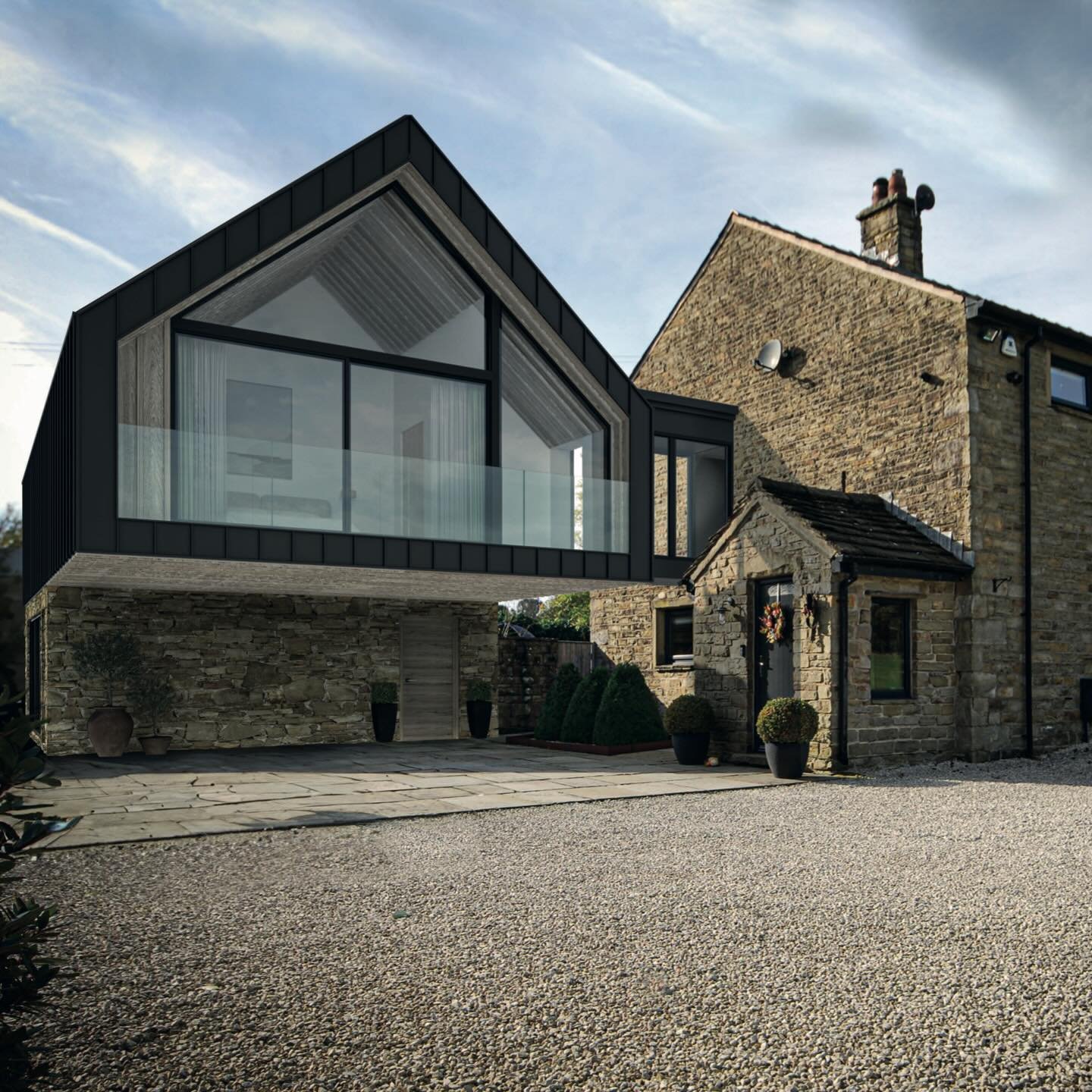 Set in the rolling Lancashire countryside, our latest project will soon begin to take shape. Set high within this wild landscape, the property commands uninterrupted, panoramic views. 

At its heart, a traditional Lancashire stone barn sensitively re