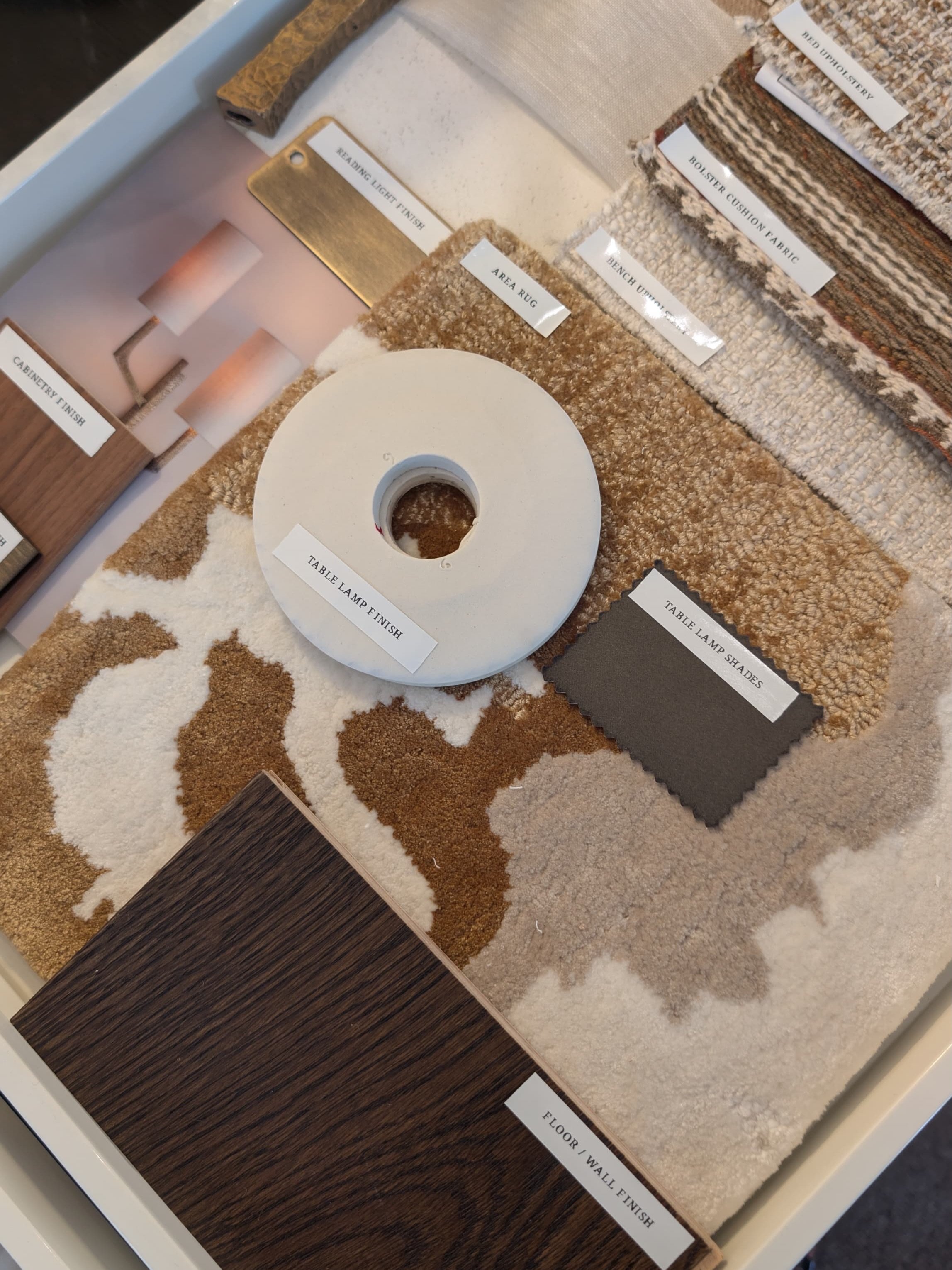 A colour palette that isn&rsquo;t just decoration, it&rsquo;s a response to Light ✨
This west-facing master suite has been designed to celebrate the warmth of the setting sun. Layers of walnut, bronze, antique brass and stone with tactile textiles th