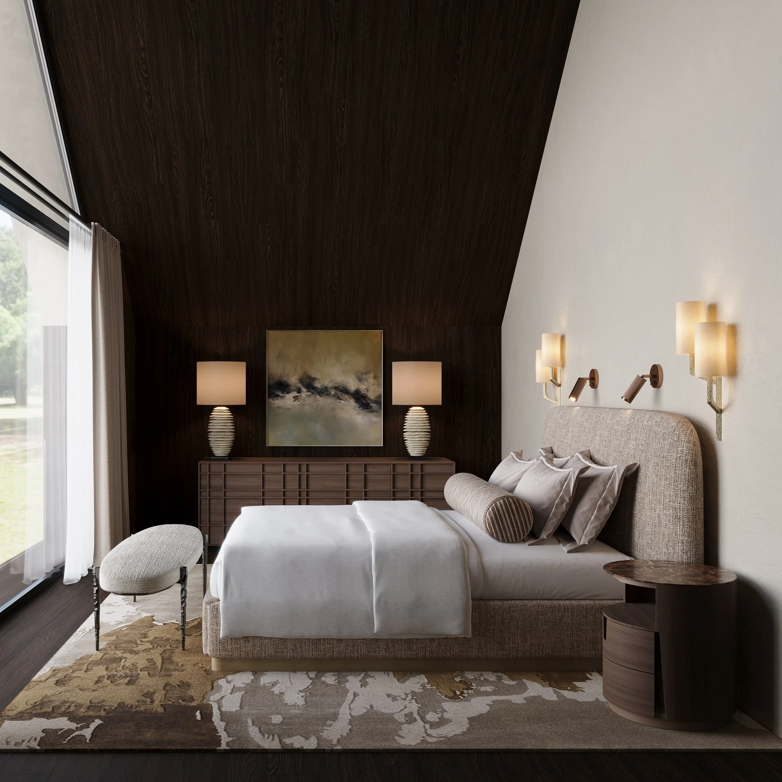 This room doesn&rsquo;t exist... yet ✨
But that&rsquo;s the beauty of the design process.
Long before the first piece of joinery is crafted or the first light fitting is installed, we&rsquo;re able to step inside the space through detailed CGI visual