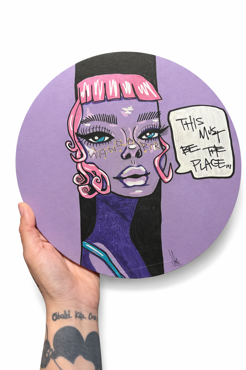 ‘Found’ | 10x10” Wood Art