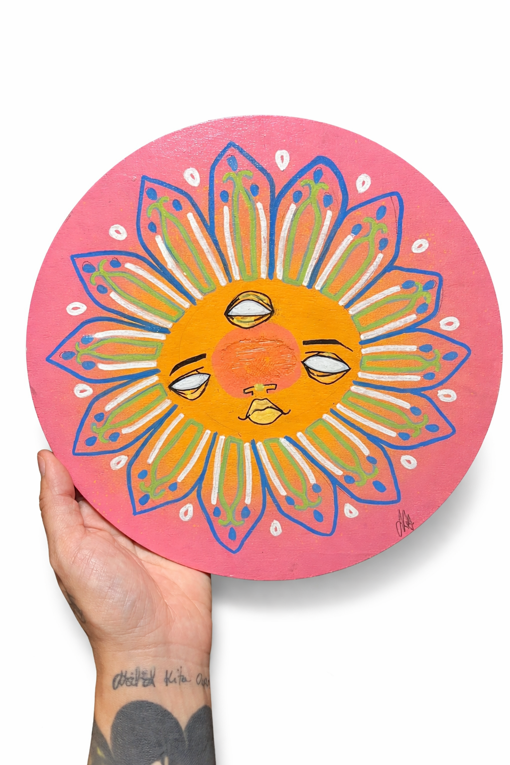 ‘Keeper of the Sun’ | 10x10” Wood Art