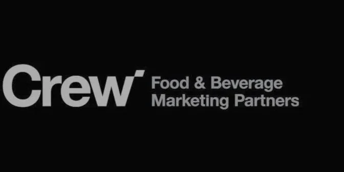 Crew Marketing Partners logo representing an ongoing creative partnership with Underdown Audio, delivering audio, sound design, music, and radio advertising across multiple brand and campaign launches.
