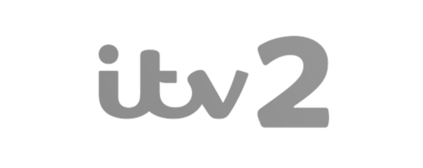 ITV2 logo representing a broadcast or streaming platform where music composed by Underdown Audio has appeared.