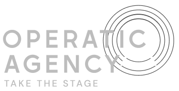 The Operatic Agency logo shown as part of a brand video and product launch for SmartBurner, featuring music supervision, sound design, SFX, and final mixes by Underdown Audio.