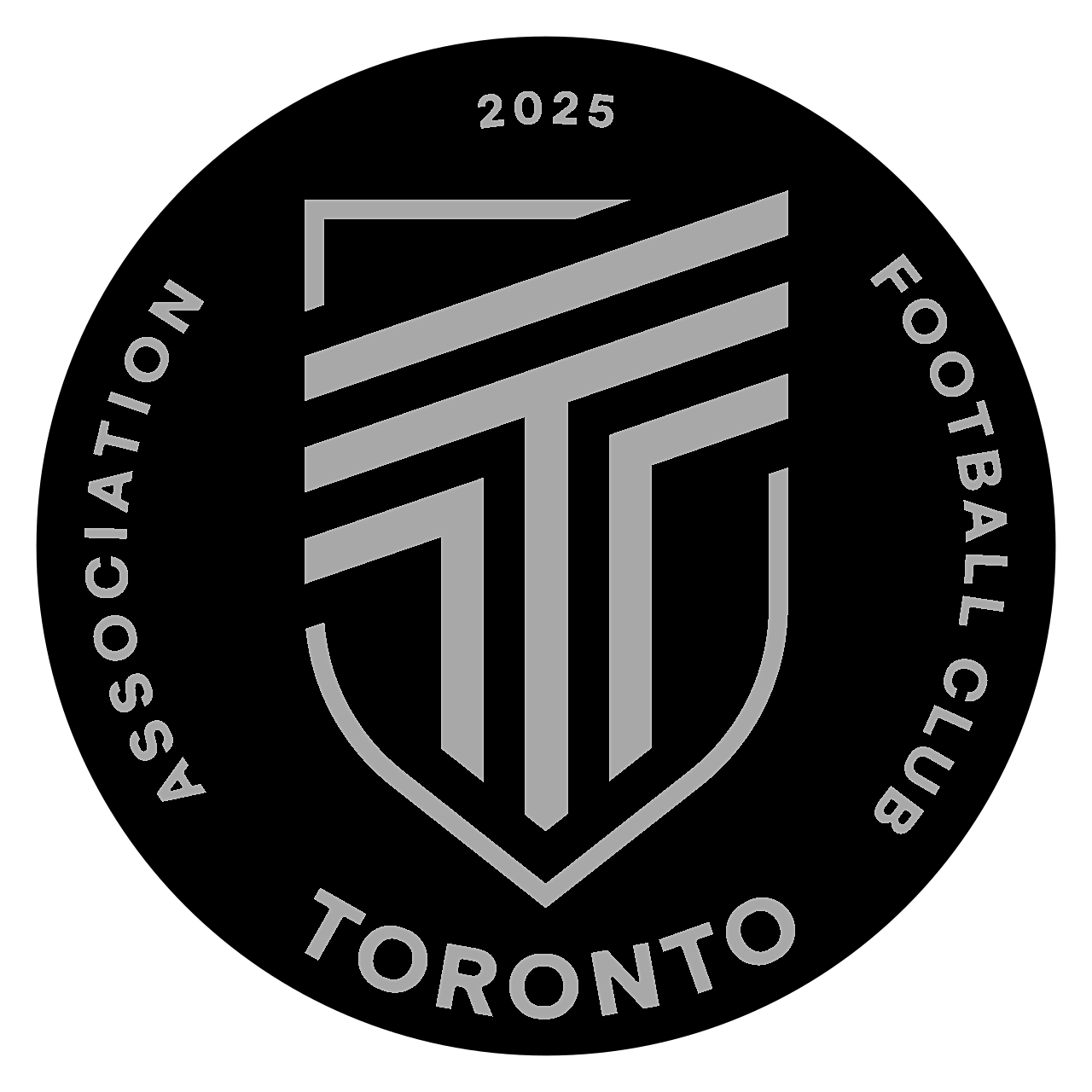 AFC Toronto logo shown as part of a launch campaign video featuring audio, sound design, music supervision, and mix by Underdown Audio, created in collaboration with a creative agency.