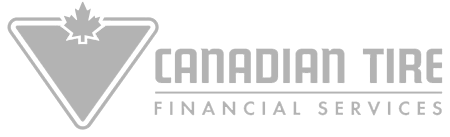 Canadian Tire Financial Services logo shown as part of the 10X Rewards campaign, delivered in collaboration with Valiant Creative, featuring music composition, SFX, sound design, and final mixes by Underdown Audio.