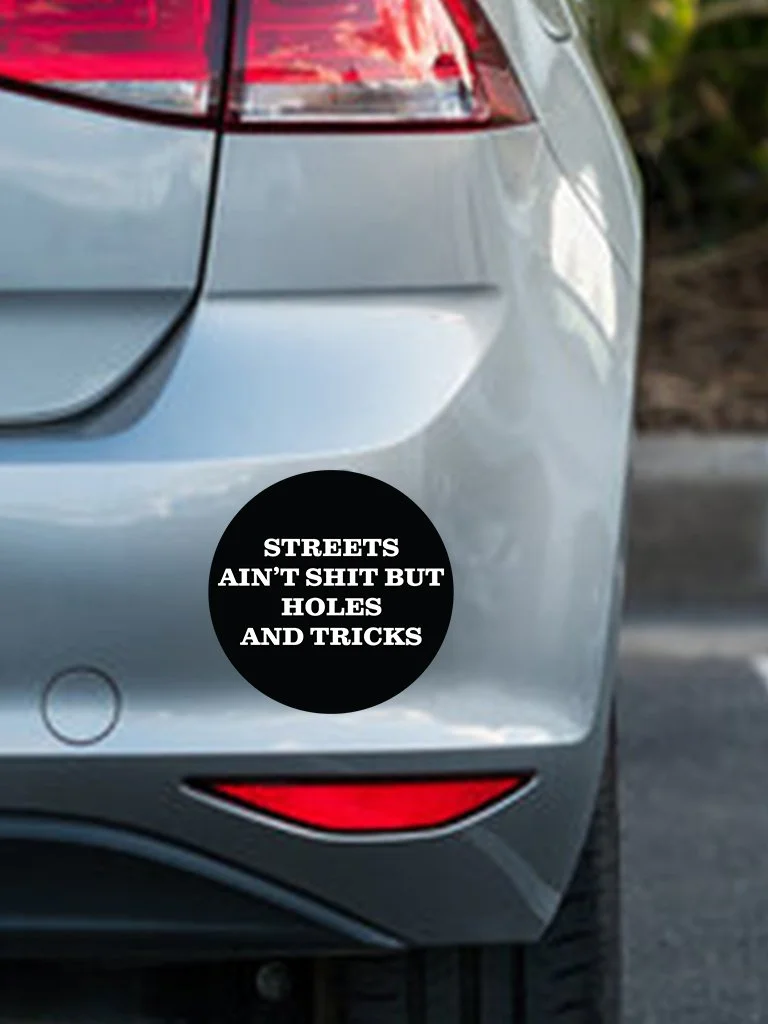 Holes and Tricks Sticker