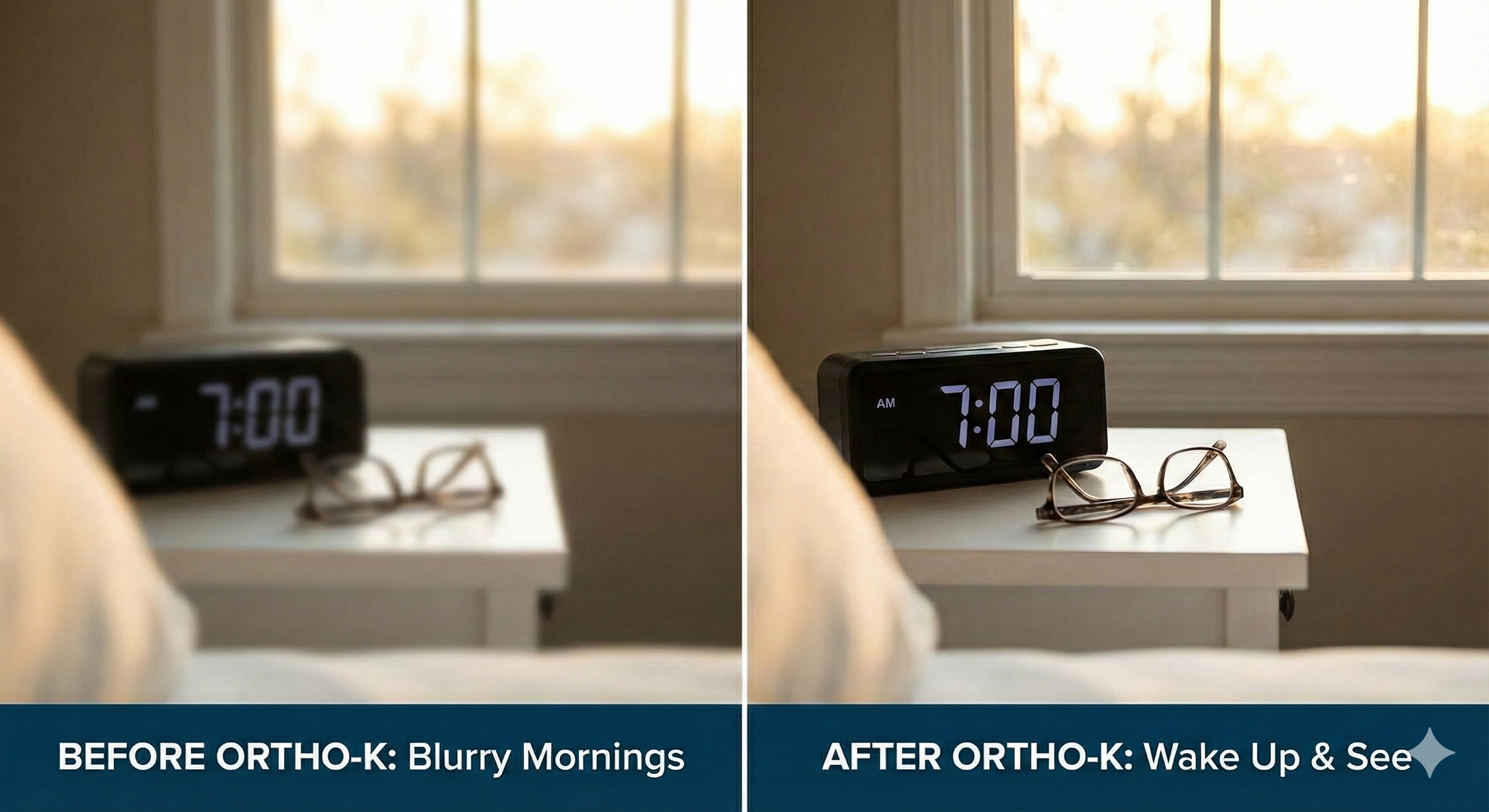 Before and After Ortho K