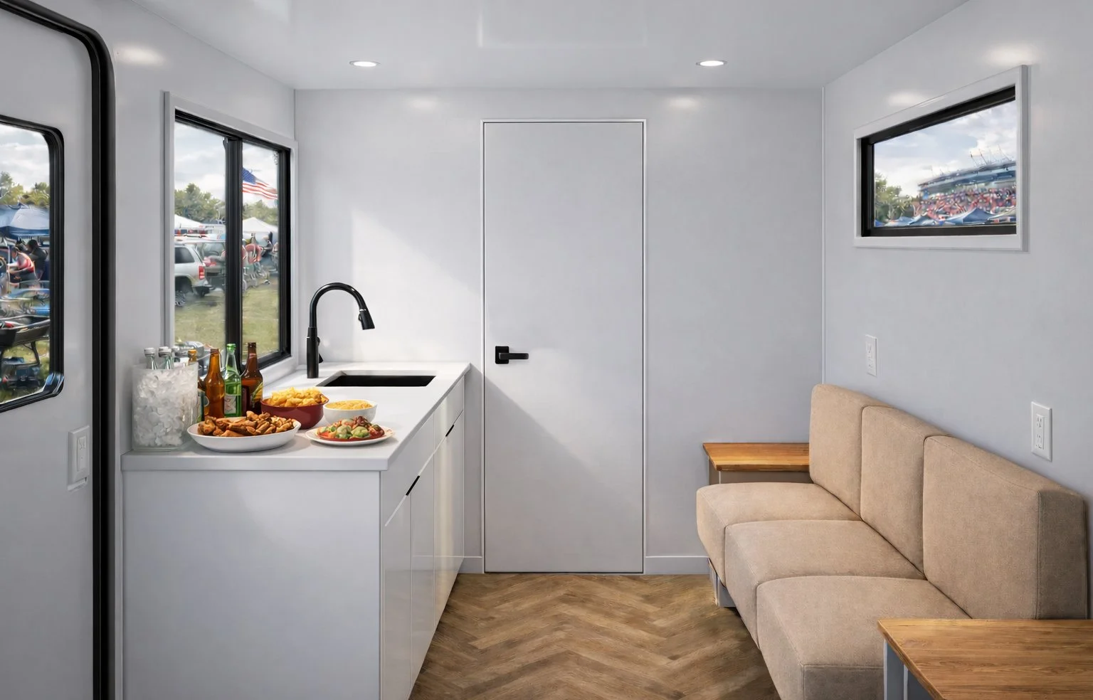 Aero Build Venture Series living area