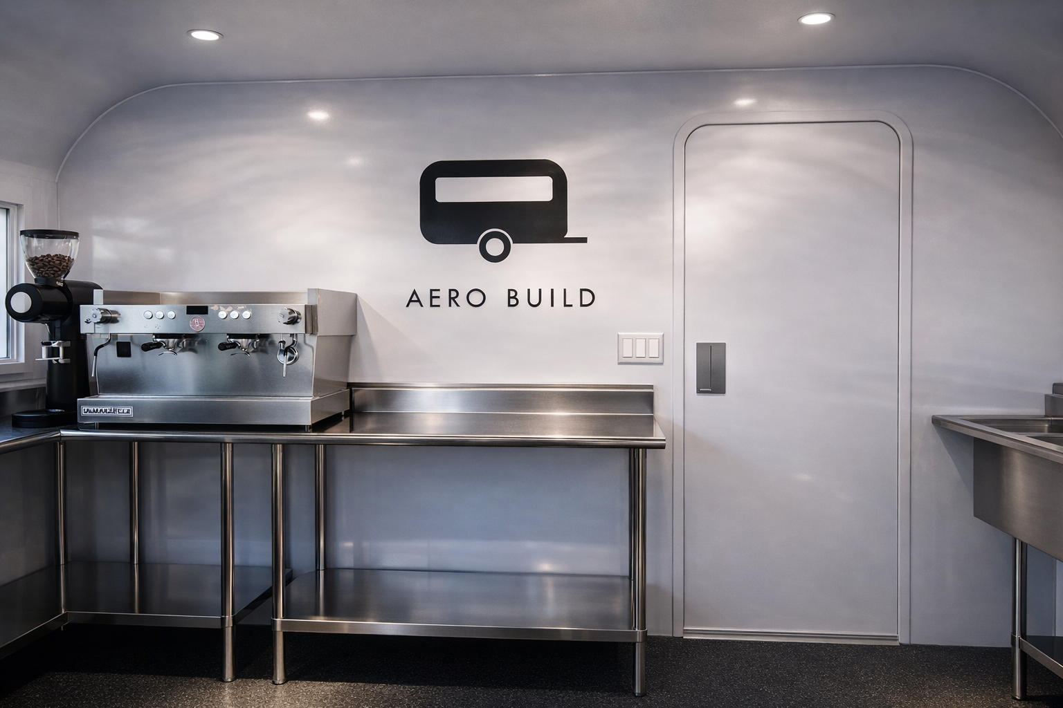 aero build launch series coffee machine setup