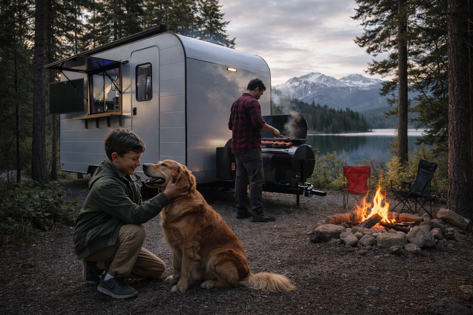 Aero Build Venture Series family camping