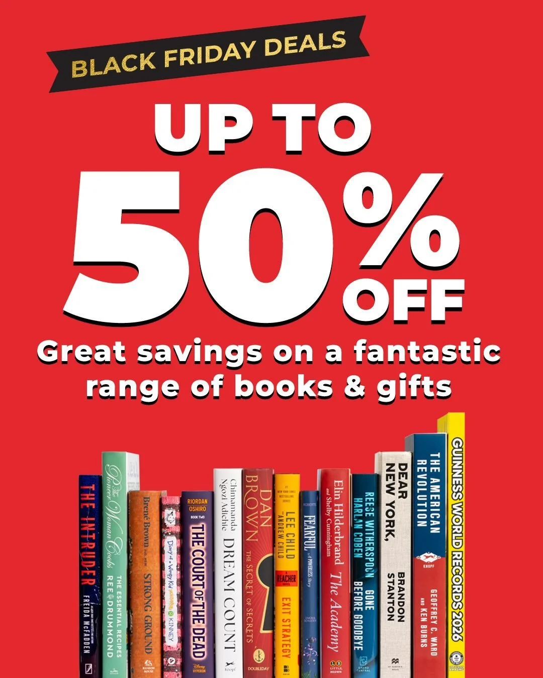 Happy (early) Black Friday from @bnpga! 

Skip the rush and stop by to check out all the great deals waiting for you. 📖