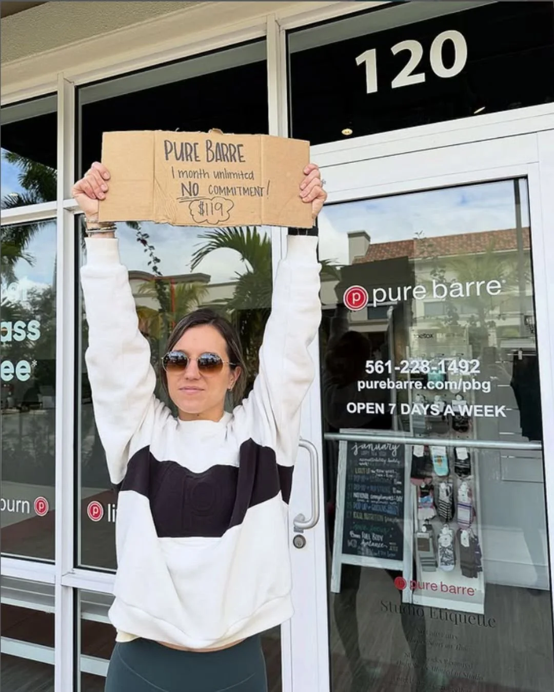 Still looking for a fitness routine you can stick with this year?!

This is your S I G N !
✨1 Month Unlimited Classes✨
NO Commitment!

Join @purebarrepbg and start your year strong with this limited time promo! 💪🏻🔥