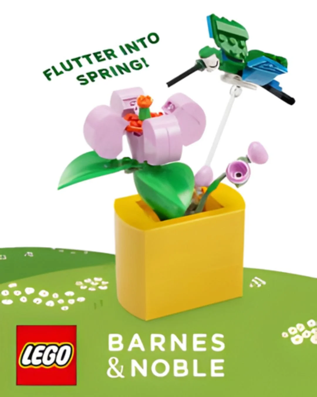 Spring is coming&hellip; and so are the hummingbirds. 🌸

Join @bnpga for a special LEGO Spring Build Event and create your own Happy Hummingbird LEGO model. A perfect way to welcome the season, build, create, and take home a little piece of spring.
