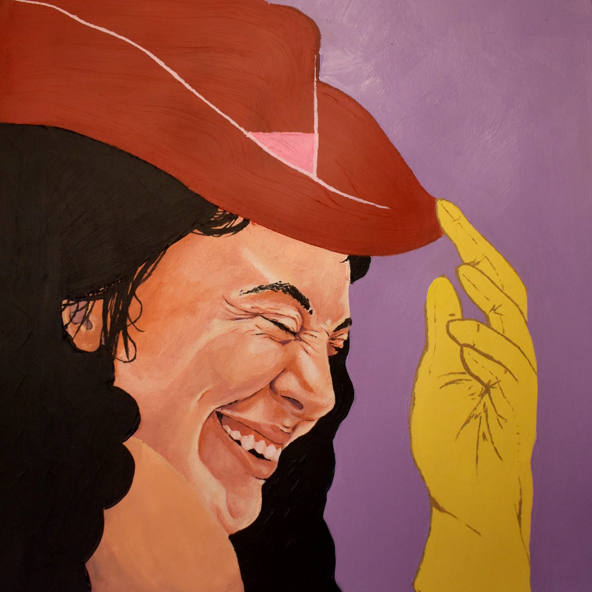 acrylic on canvas paper / 12"x12"