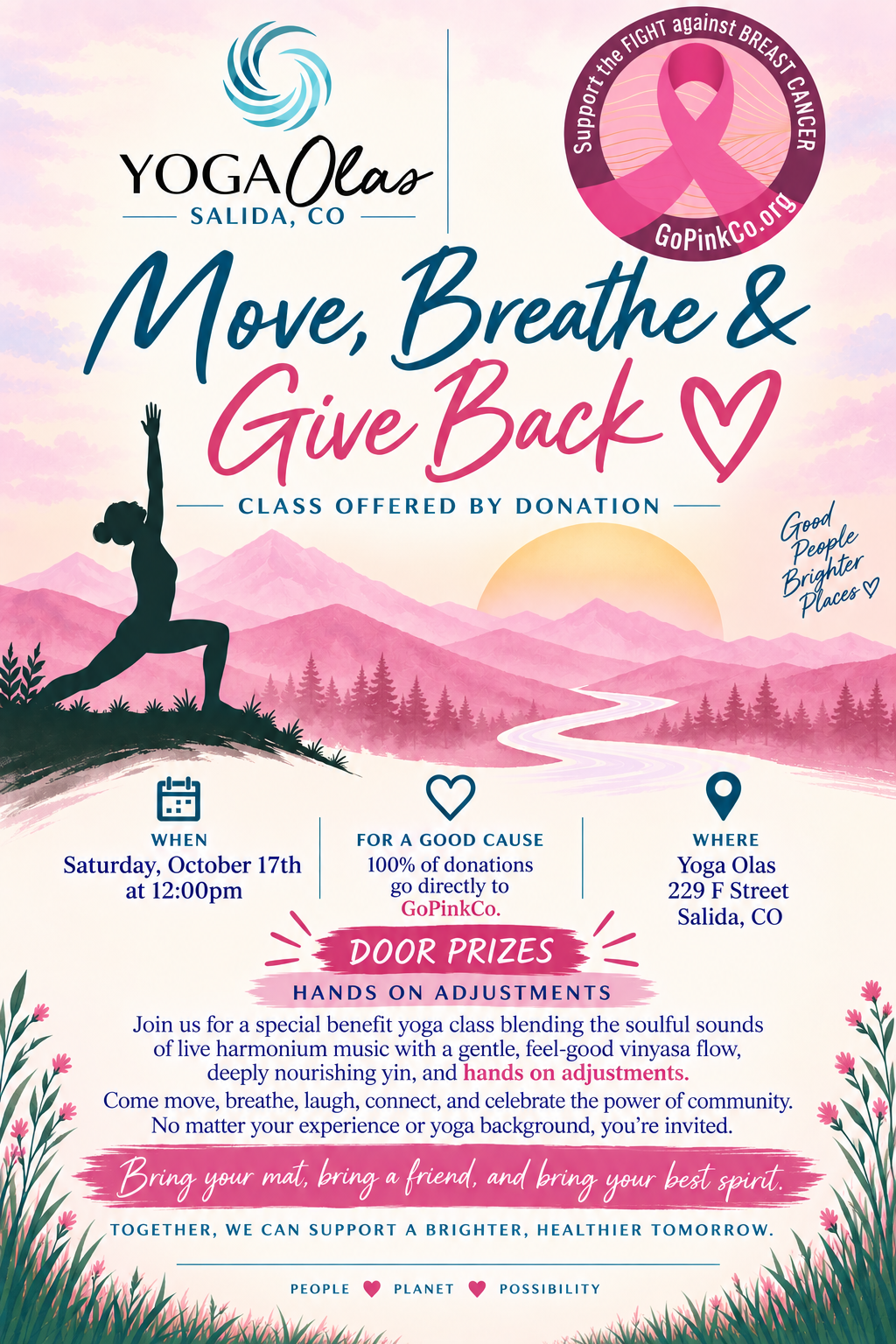 Move, Breathe, Give Back